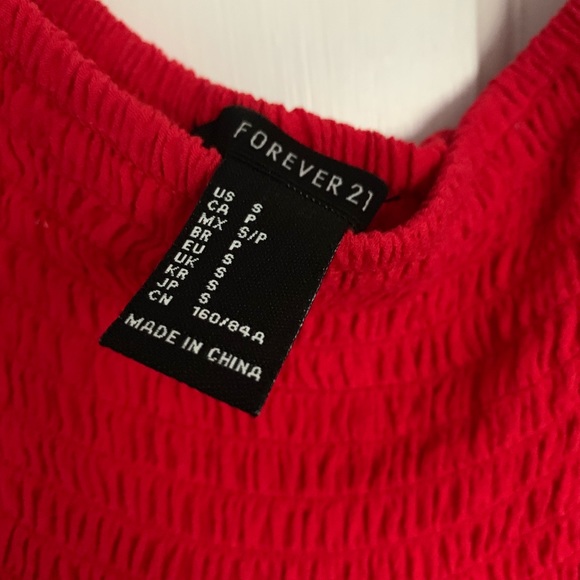 Red summer top - Picture 5 of 6